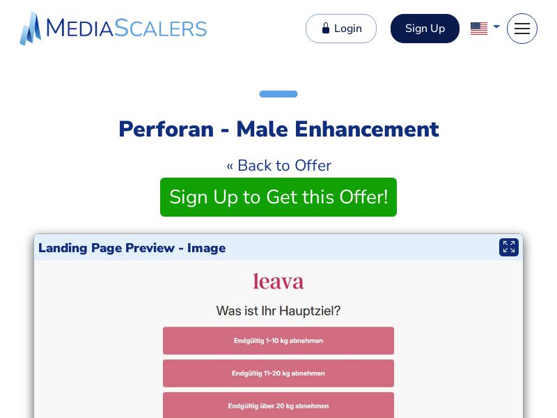 Perforan - Male Enhancement {+Quiz, DTC} (Event Tracking) [IE]