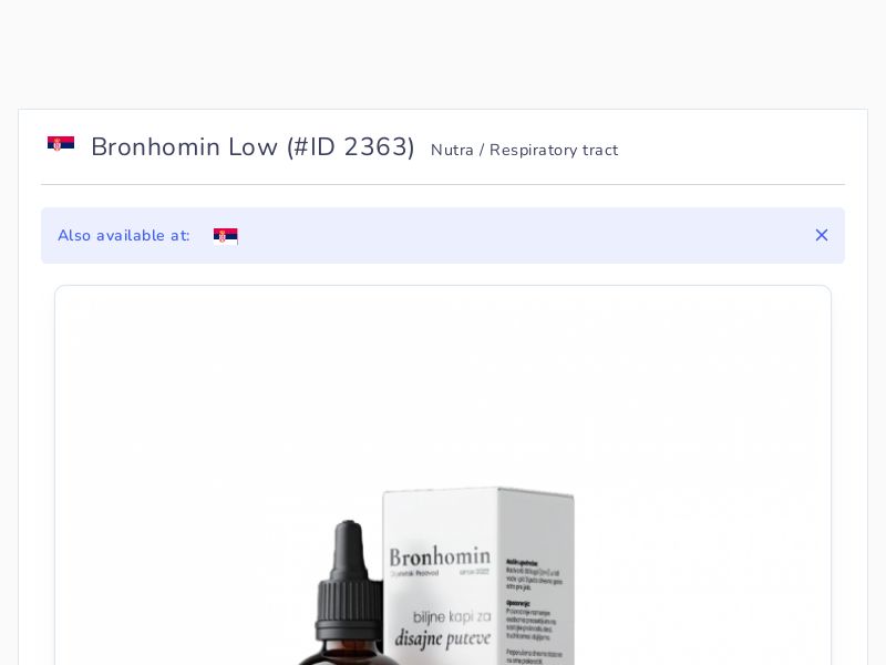 Bronhomin Low