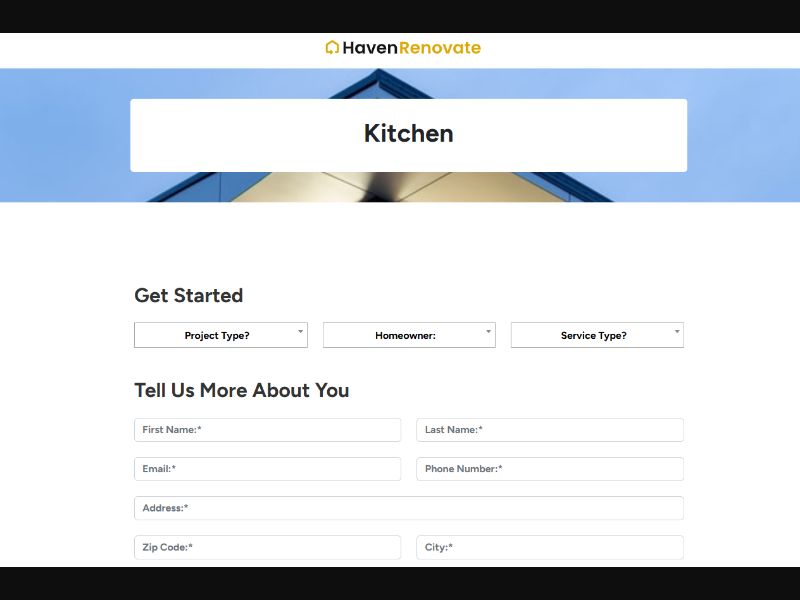 [WEB+MOB] HavenRenovate® - Kitchen /US SOI RevShare