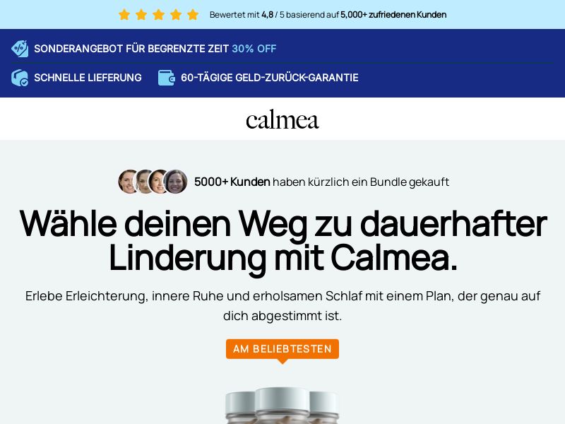 Calmea CBD - DTC [DE,AT,CH] (Banner,Native,Social,Search,SEO,Brand Bidding) - CPA