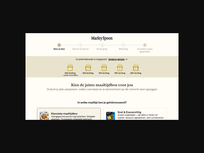 Martha and Marley Spoon - Meal Delivery - CPS (NL)