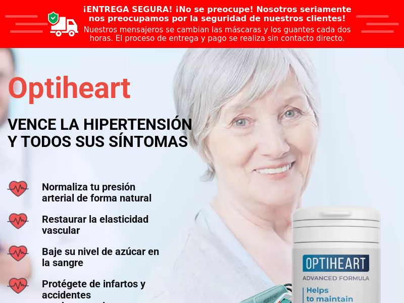 Optiheart LOW PRICE CO - PRESSURE STABILIZING PRODUCT