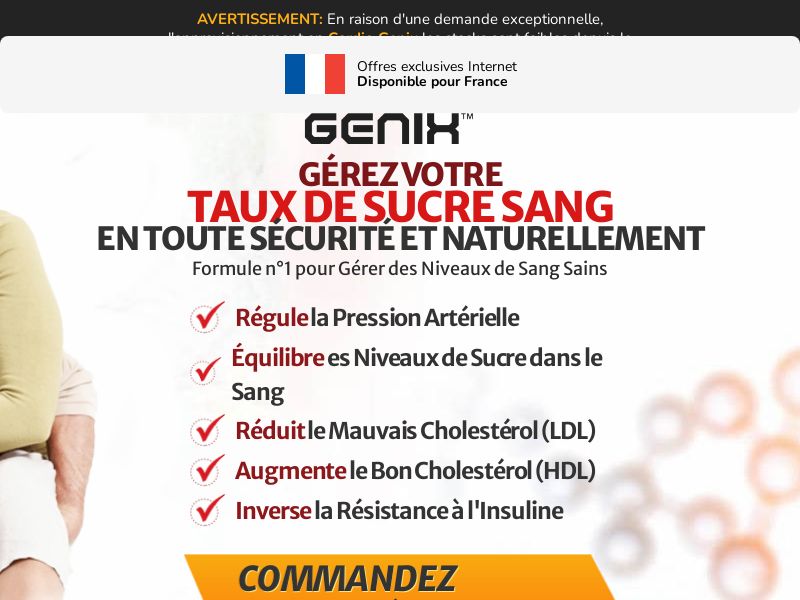 ! NEW OFFER - CardioGenix High CTC - DTC [FR,BE] (Banner,Native,Social,Search,SEO,PPC,Push,Brand Bidding,Shopping) - CPA