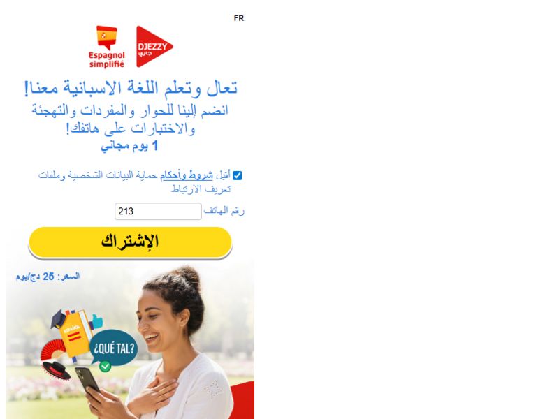 Spanish Lessons Daily (DDP) v9 AR Djezzy