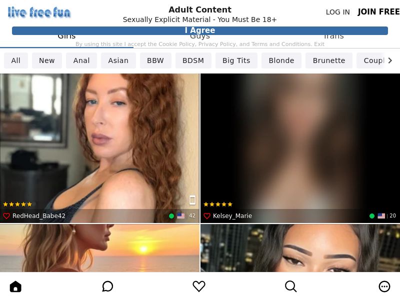 Exposed Webcams / Live Free Fun - Revshare Lifetime