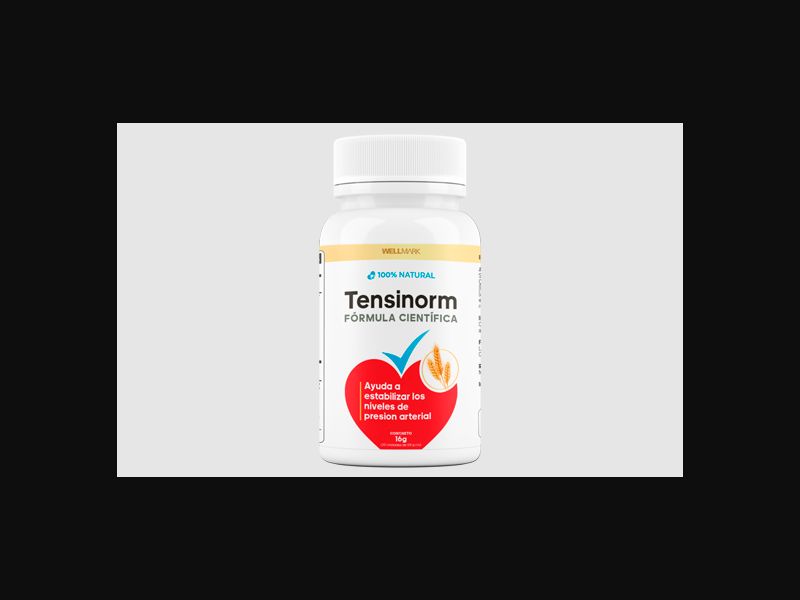 Tensinorm - capsules for hypertension (159990 COP)