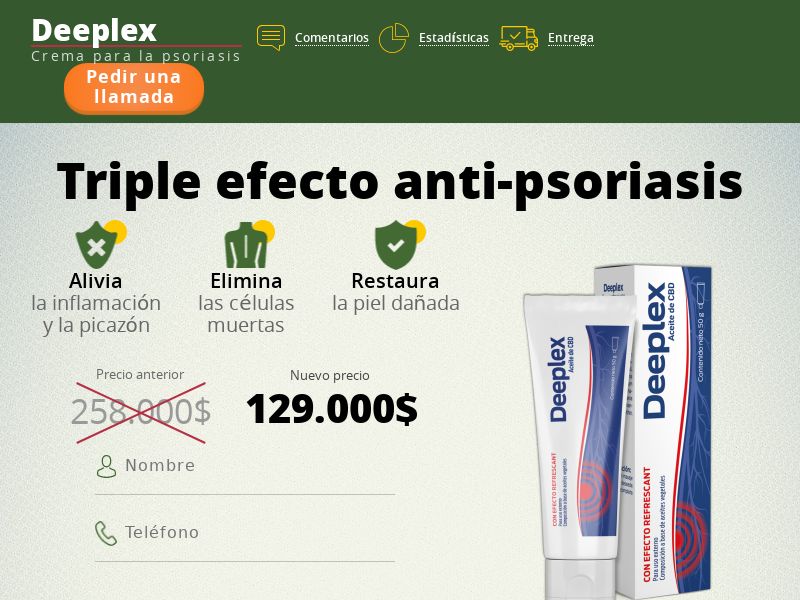 Deeplex CO - ANTI-PSORIASIS PRODUCT HOLD