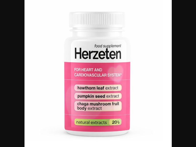 Herzeten - capsules for hypertension