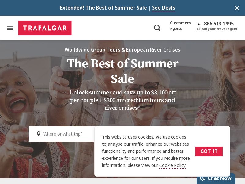 Trafalgar.com Travel CPS - Multiple Geos 