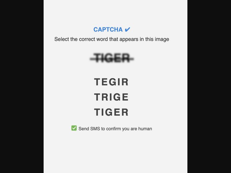 38231 - CN DE - [MOB] - Captcha Direct - SMS