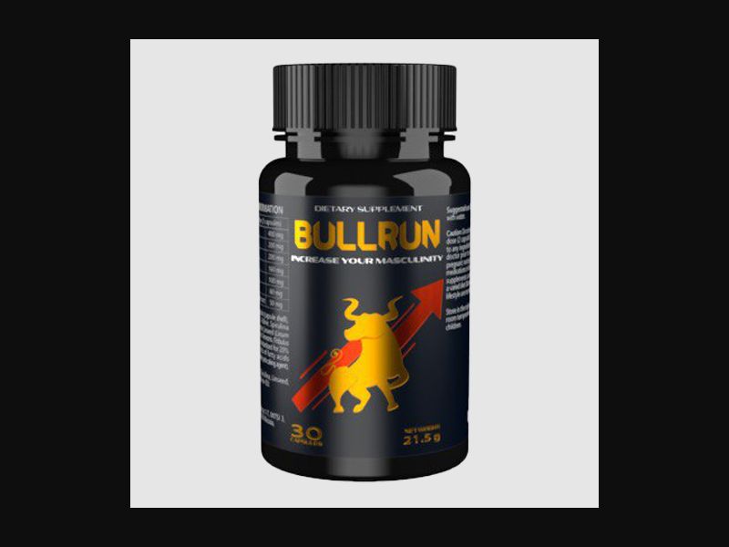 Bullrun Ero - capsules for penis enlargement | free