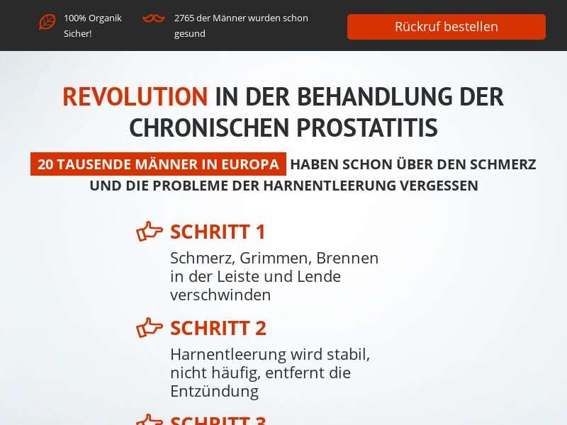 Unourol DE (prostatitis)