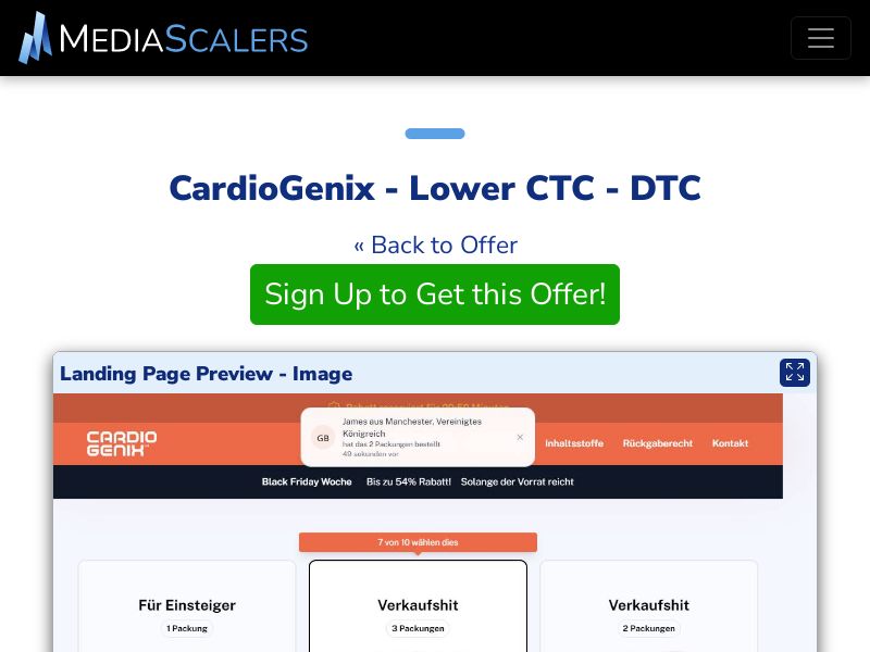 CardioGenix - Lower CTC - DTC (Event Tracking) [FI]
