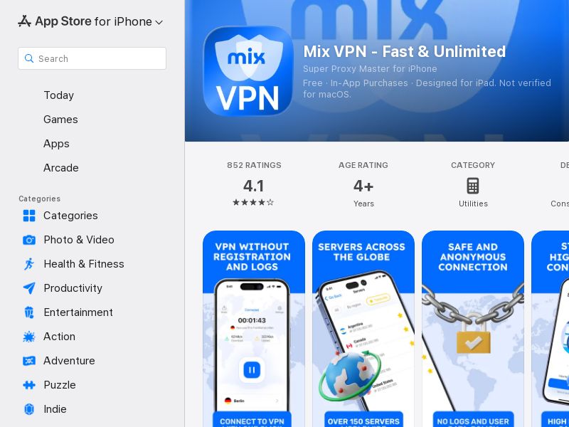 MixVPN CPT [WW] iOS