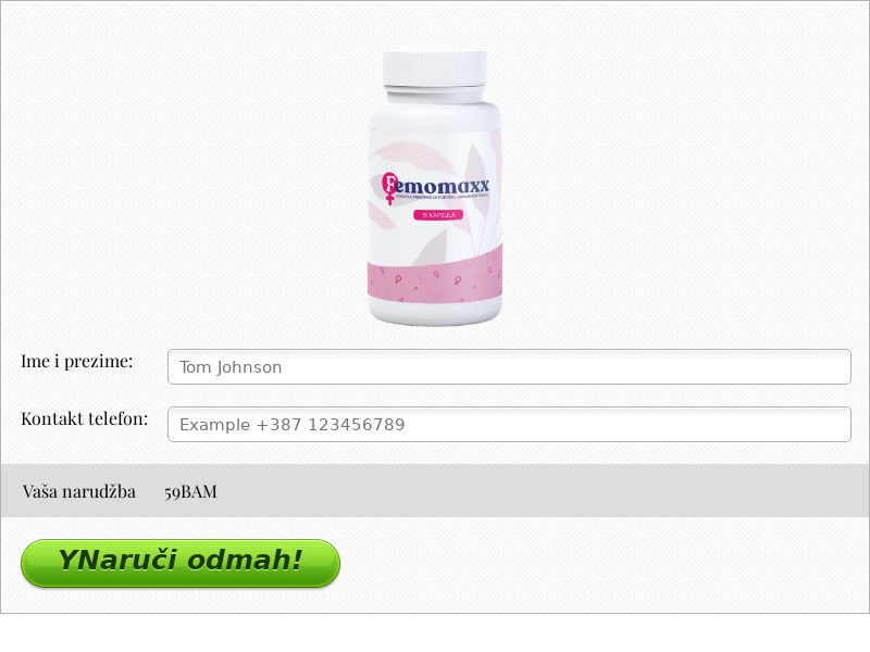 Femomaxx BA - cystitis