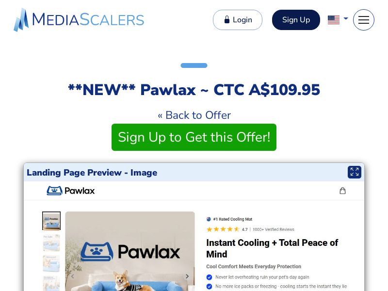 Pawlax ~ CTC A$109.95 {+DTC, Alt-Landers} (Event Tracking) [AU]