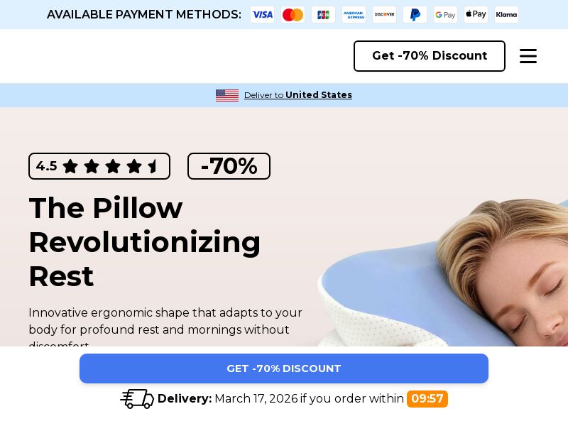 ! NEW OFFER - Melara Max Pillow [US,CA,DE,AT,CH,FR,BR,BE,JP,PH,MC,LU,SG+] (Social,Banner,Native,Push,SEO,Search,Brand Bidding) - CPA