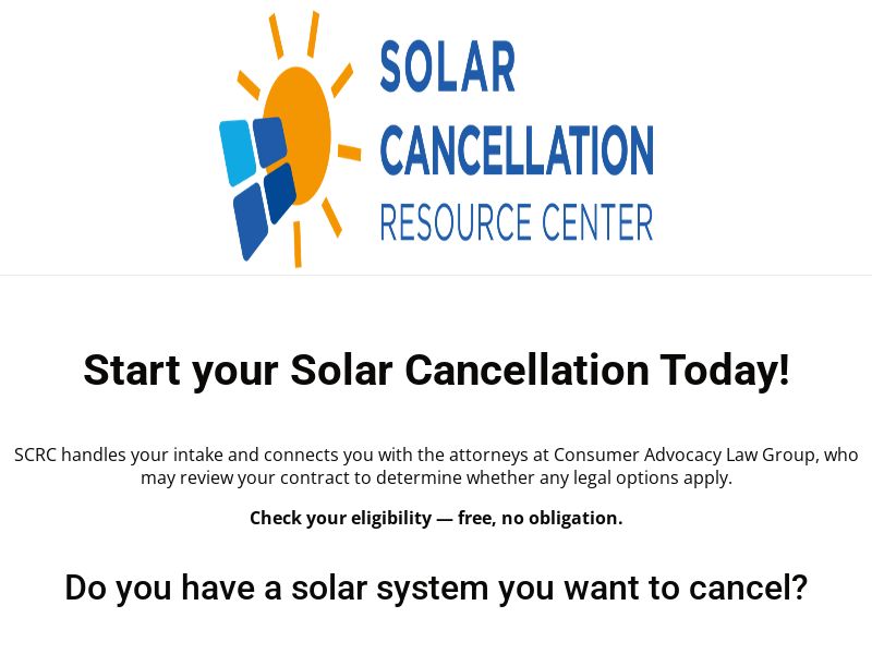 Solar Cancellation - CPL | US