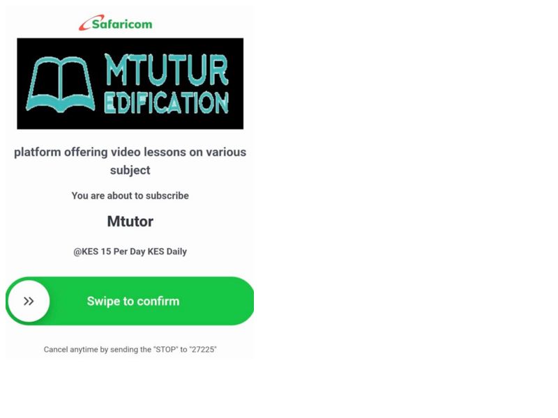 Mtutor Safaricom
