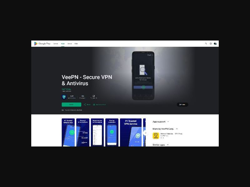 VeePN - VPN Service -Android CPS (WW)
