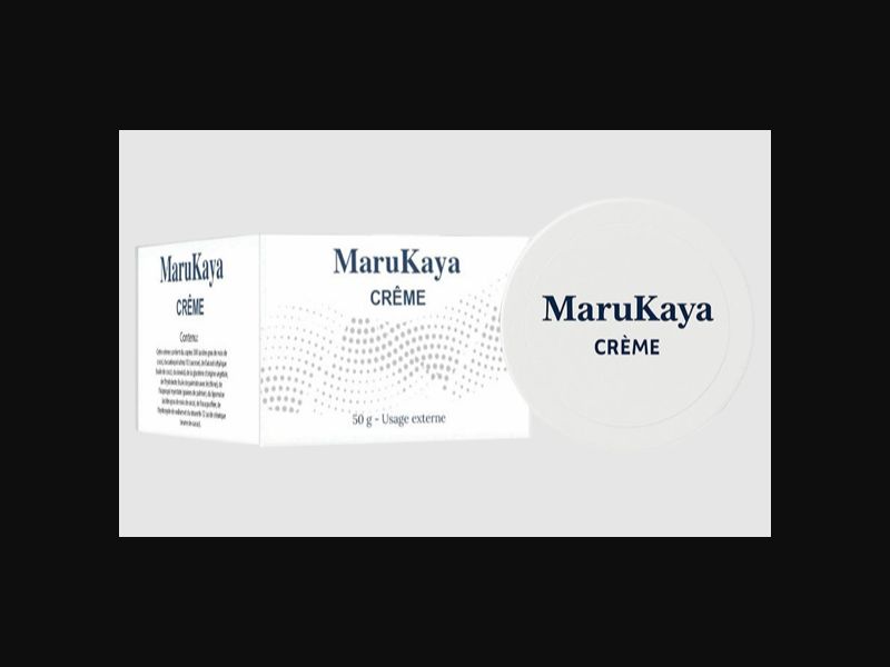 MaruKaya - cream for joints