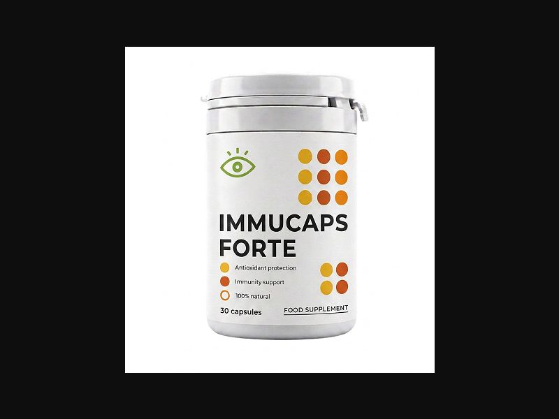 Immucaps Forte - capsules for vision