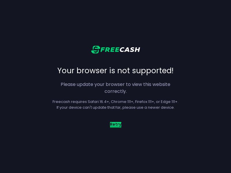 Freecash - US,CA,DE,UK,FR