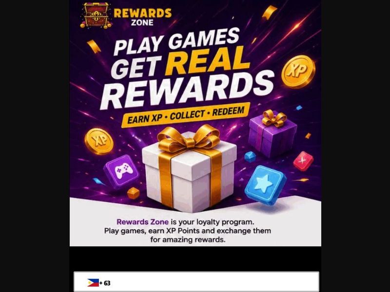 39269 - PH - [MOB] - RewardZone: Win Prizes - Smart - PIN