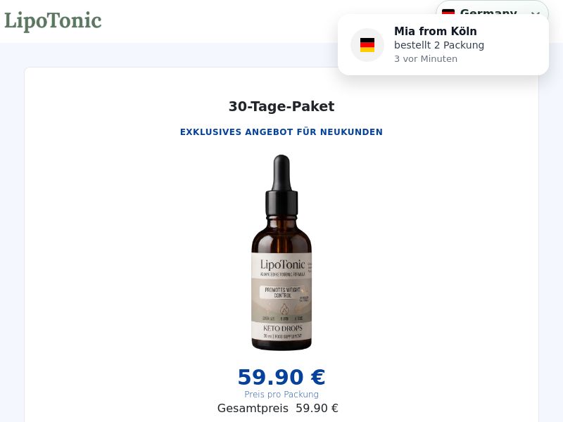 LipoLyx Plus V2 - DTC [Multi-GEO] (Social,Banner,Native,Push,SEO,Search) - CPA {No BrandBidding} 