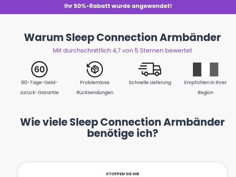 Sleep Connection - DE