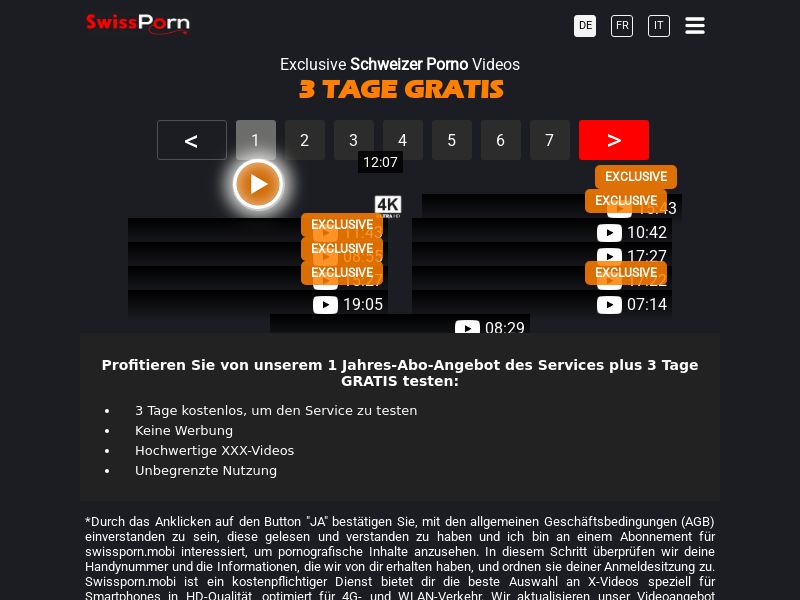 SWISSPORN - DOI | CH