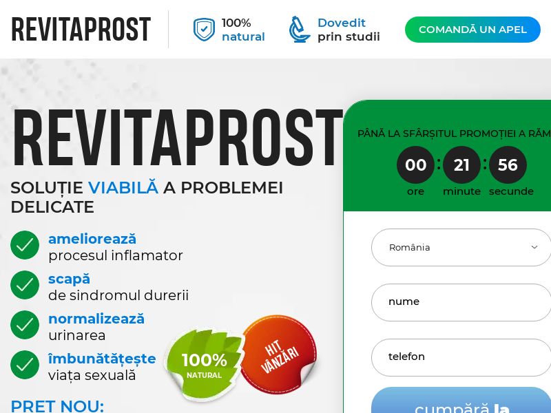 Revitaprost RO (prostatitis)