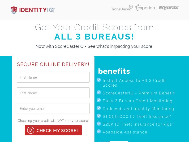 Credit Essentials - $1 7 Day Trial, $34.99 - (Proof Needed)