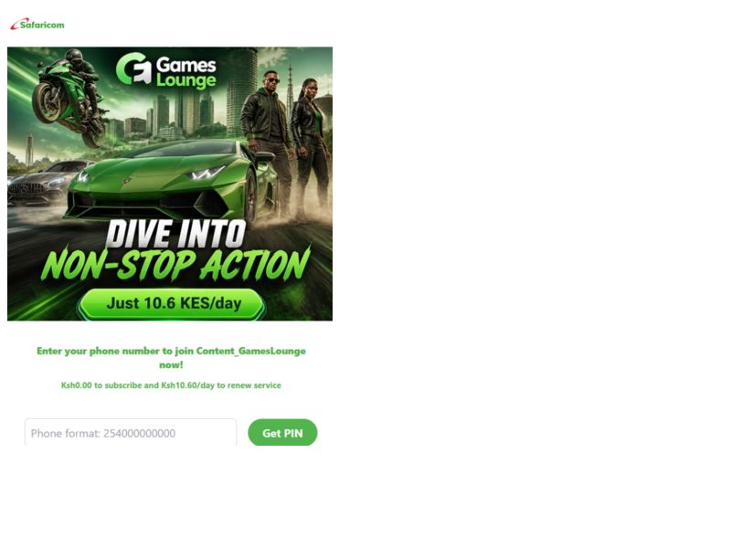 Gameslounge Safaricom