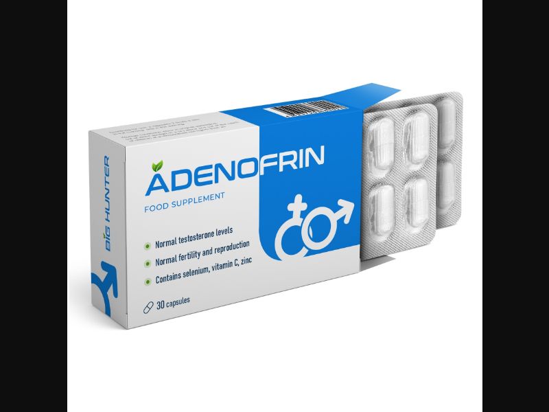Adenofrin - capsules for prostatitis | 39 EUR