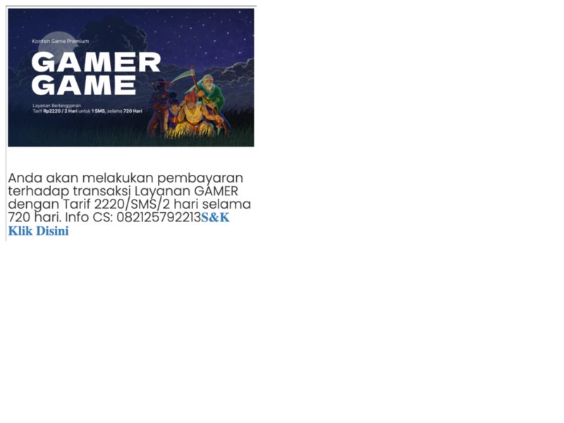 Gamer Game Telkomsel