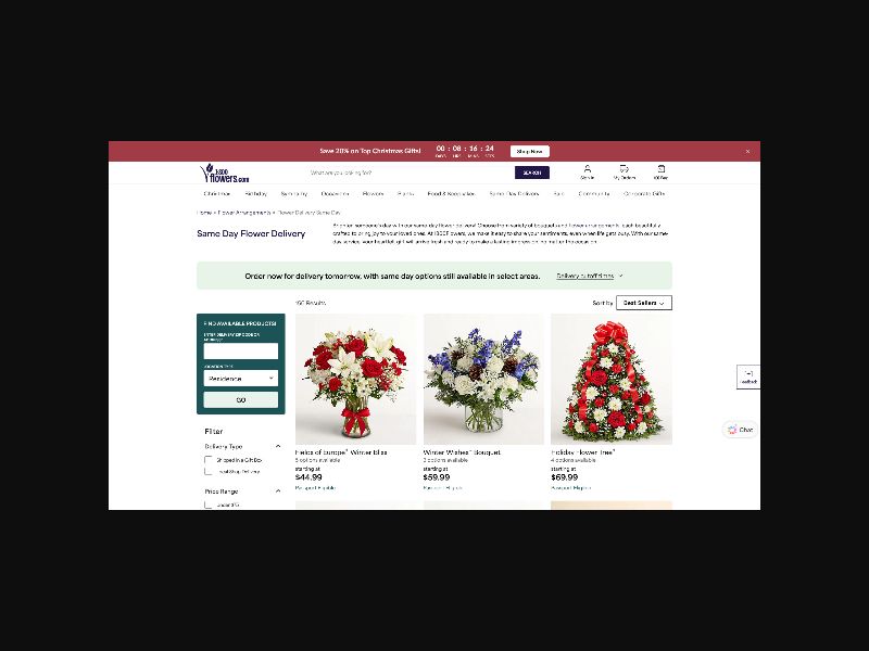 1-800 Flowers - Flowery Delivery - RevShare (US)