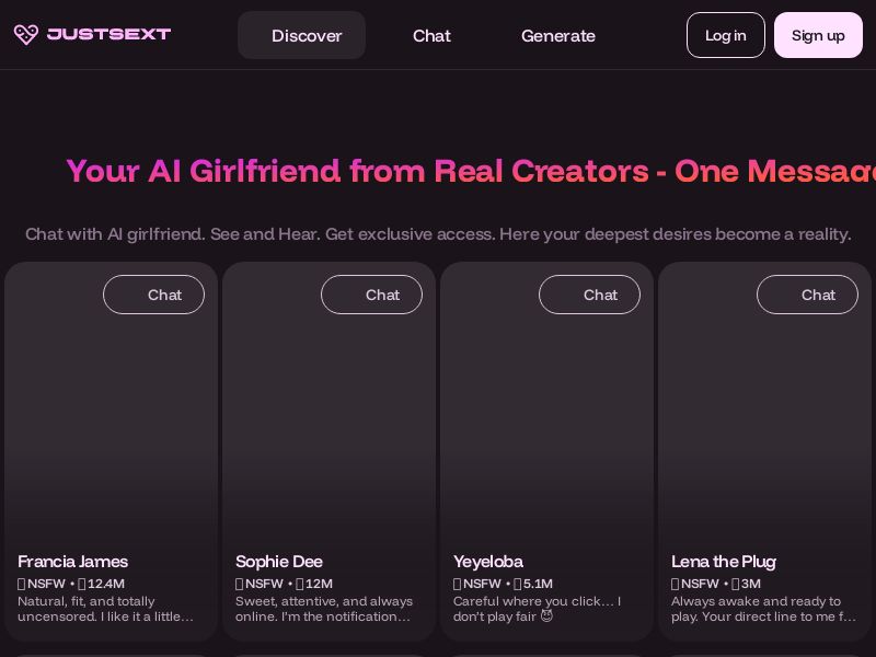 JustSext - Revshare Lifetime