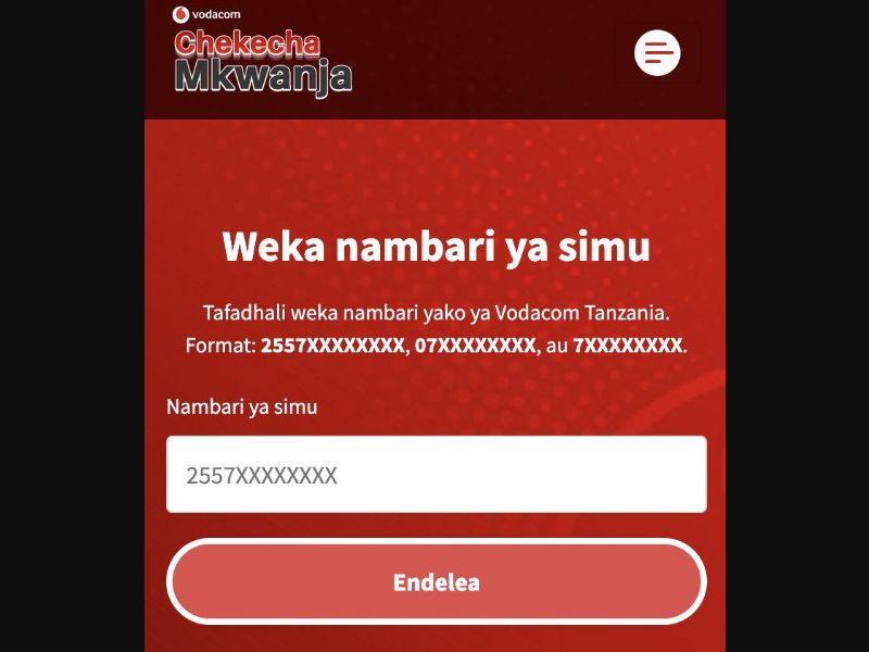 37040 - TZ - [MOB] - Brain Games - Vodacom - PIN