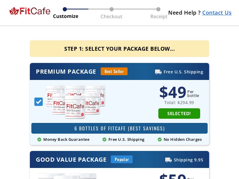 FitCafe Diet - DTC & VSL [US] (Banner,Native,Social,Search,SEO,Brand Bidding) - CPA 