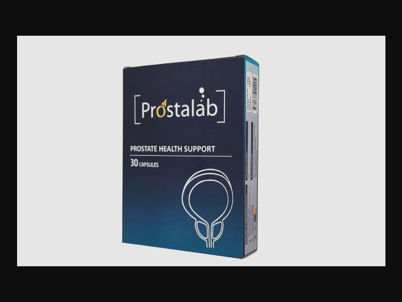 Prostalab - prostatitis capsules for 39 EUR (TR)