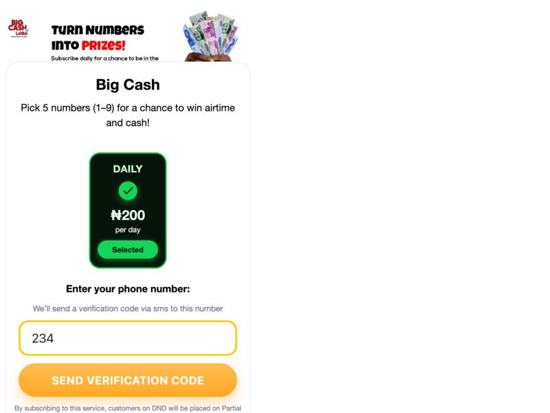 BigCash Evina MTN