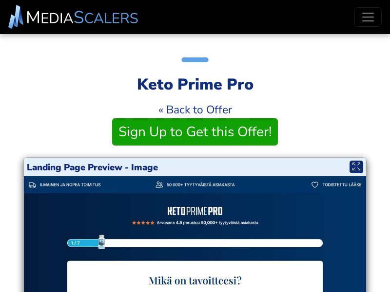 Keto Prime Pro (Event Tracking) [FI]