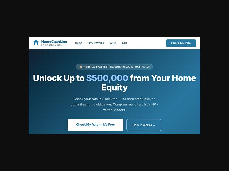 Home Cash Line - HELOC Loans - CPL (US)