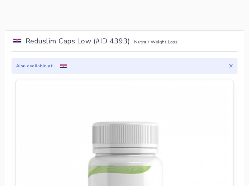 Reduslim Caps Low