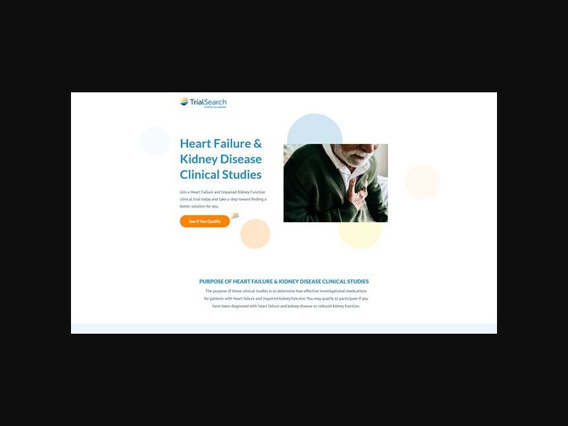 Clinical Trial Search - Heart Failure and Kidney Disease - CPL (US)
