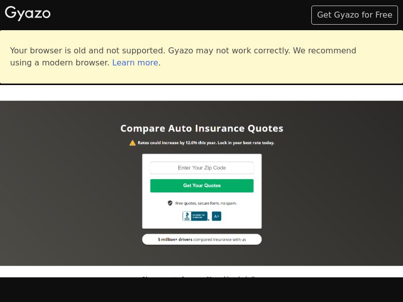 Auto Quote Guide Multi-Car
