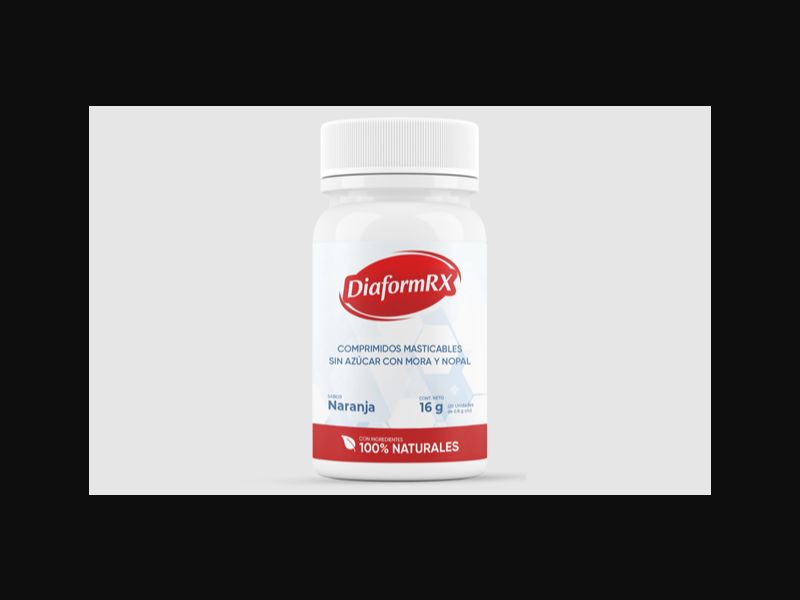 DiaformRX - capsules for diabetes (159990 COP)