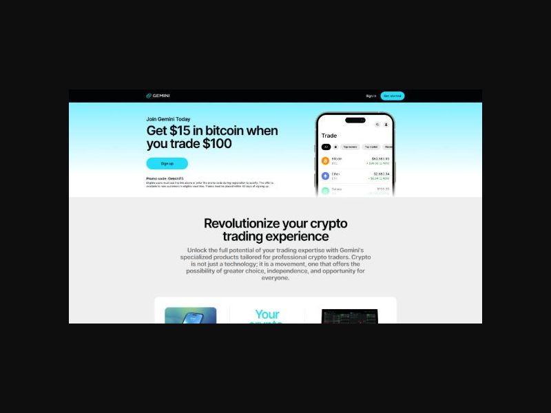 Gemini - Credit Cards - CPA (US)