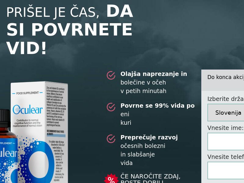 Oculear SI (vision)